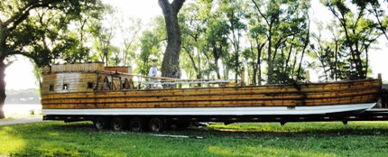 Lewis&Claark Keelboat, Iowa