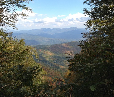 From Mt Sterling trail